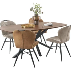 Profijt Meubel Eettafel Maverna mangohout 220x105 cm ovaal