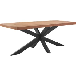 Profijt Meubel Eettafel Newhaven mangohout 180x90 cm rechthoekig