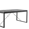 Profijt Meubel Eettafel Newhaven U-poot zwart 140x80 cm rechthoekig