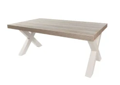 Profijt Meubel Eettafel Silvares met kruispoot 184x100 cm rechthoekig