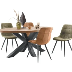 Profijt Meubel Eettafel Silvares 183x100 cm ovaal