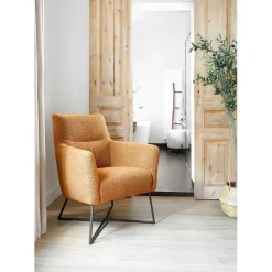 Profijt Meubel Fauteuil Varne geel premium comfort