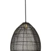 Profijt Meubel Hanglamp Merrit 30x37 cm zwart