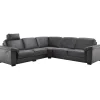 Profijt Meubel Hoekbank Candelas antraciet relaxfunctie excellent comfort