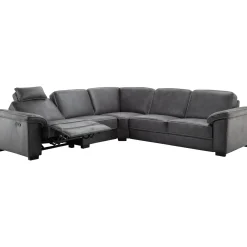 Profijt Meubel Hoekbank Candelas antraciet relaxfunctie excellent comfort