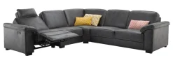 Profijt Meubel Hoekbank Candelas antraciet relaxfunctie premium comfort
