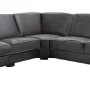 Profijt Meubel Hoekbank Candelas microleder antraciet basic comfort