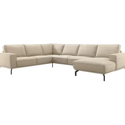 Profijt Meubel Hoekbank links Alburg beige basic comfort