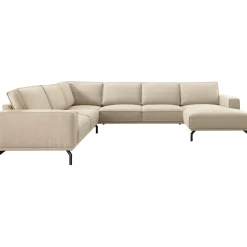 Profijt Meubel Hoekbank links Alburg beige premium comfort