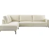 Profijt Meubel Hoekbank links Alburg beige premium comfort