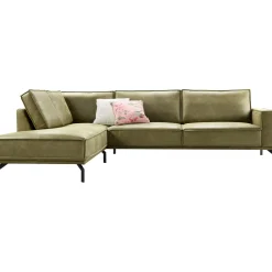 Profijt Meubel Hoekbank links Alburg mosgroen premium comfort