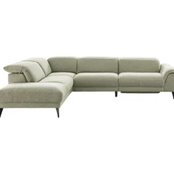 Profijt Meubel Hoekbank links Alunda groen relaxfunctie excellent comfort
