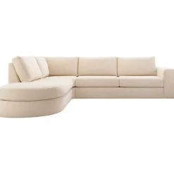 Profijt Meubel Hoekbank links Azara beige premium comfort