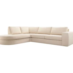 Profijt Meubel Hoekbank links Azara beige premium comfort