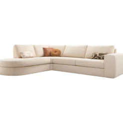 Profijt Meubel Hoekbank links Azara beige premium comfort