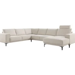 Profijt Meubel Hoekbank links Calira beige basic comfort