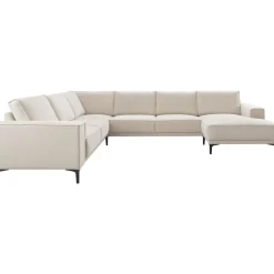 Profijt Meubel Hoekbank links Calira beige premium comfort
