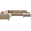 Profijt Meubel Hoekbank links Calira bruin basic comfort