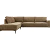 Profijt Meubel Hoekbank links Clanton bruin premium comfort