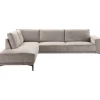Profijt Meubel Hoekbank links Clanton taupe basic comfort