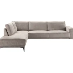 Profijt Meubel Hoekbank links Clanton taupe premium comfort
