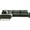 Profijt Meubel Hoekbank links Coventry groen basic comfort