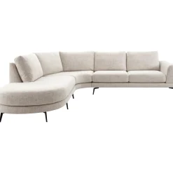 Profijt Meubel Hoekbank links Flandria beige premium comfort
