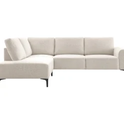 Profijt Meubel Hoekbank links Garzeno beige met hoge poten basic comfort