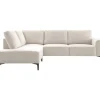 Profijt Meubel Hoekbank links Garzeno beige basic comfort