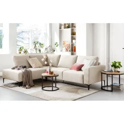 Profijt Meubel Hoekbank links Garzeno beige basic comfort