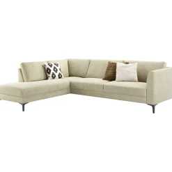 Profijt Meubel Hoekbank links Gulnare beige basic comfort