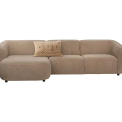 Profijt Meubel Hoekbank links Harper bruin basic comfort