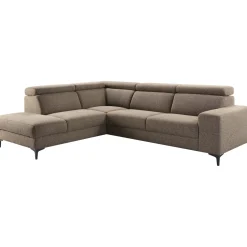 Profijt Meubel Hoekbank links Ixonia grijs excellent comfort