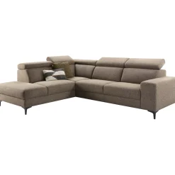 Profijt Meubel Hoekbank links Ixonia grijs excellent comfort