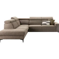 Profijt Meubel Hoekbank links Ixonia grijs basic comfort