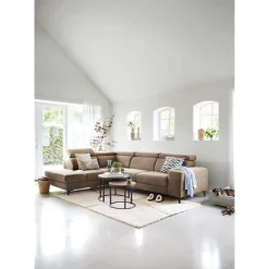 Profijt Meubel Hoekbank links Ixonia grijs basic comfort