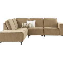 Profijt Meubel Hoekbank links Laeny bruin premium comfort