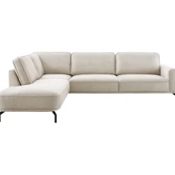 Profijt Meubel Hoekbank links Loretio beige basic comfort