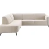 Profijt Meubel Hoekbank links Micco beige basic comfort