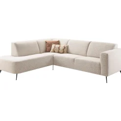 Profijt Meubel Hoekbank links Micco beige basic comfort
