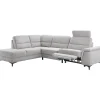 Profijt Meubel Hoekbank links Mirtho grijs relaxfunctie premium comfort