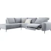 Profijt Meubel Hoekbank links Nyborg grijs relaxfunctie basic comfort