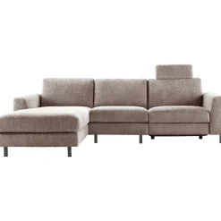 Profijt Meubel Hoekbank links Totham bruin relaxfunctie supreme comfort