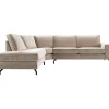 Profijt Meubel Hoekbank links Totham taupe basic comfort