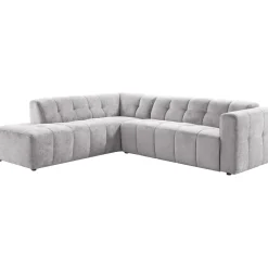 Profijt Meubel Hoekbank links Vizela grijs premium comfort