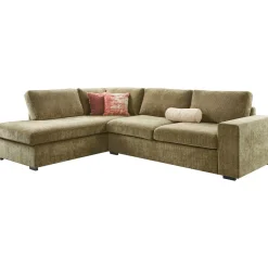 Profijt Meubel Hoekbank links Yukom groen basic comfort