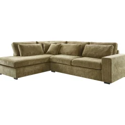 Profijt Meubel Hoekbank links Yukom groen basic comfort