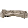Profijt Meubel Hoekbank Moulti grijs relaxfunctie links premium comfort
