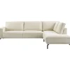 Profijt Meubel Hoekbank rechts Alburg beige premium comfort