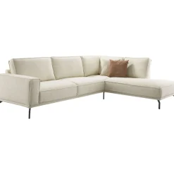 Profijt Meubel Hoekbank rechts Alburg beige premium comfort